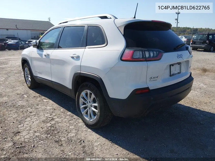 2020 JEEP CHEROKEE VIN 1C4PJMCB1LD622765 — фото 3