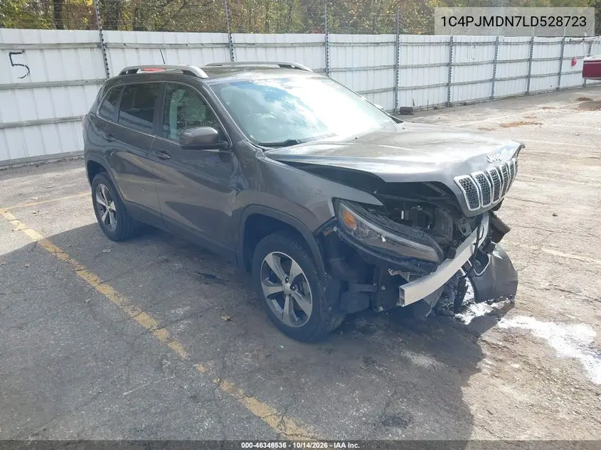 JEEP CHEROKEE 2020, VIN 1C4PJMDN7LD528723