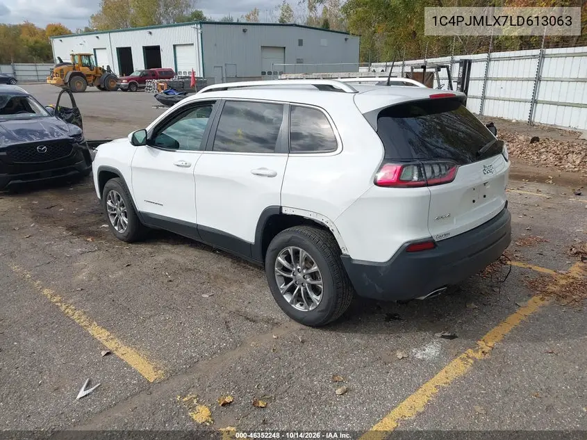2020 JEEP CHEROKEE VIN 1C4PJMLX7LD613063 — фото 3