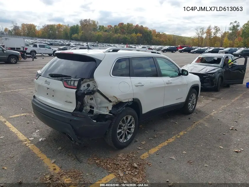 2020 JEEP CHEROKEE VIN 1C4PJMLX7LD613063 — фото 4