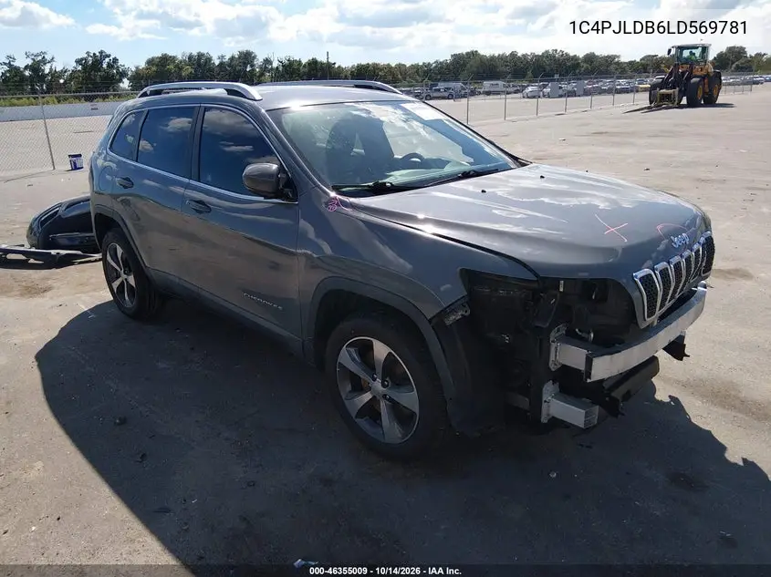 JEEP CHEROKEE 2020, VIN 1C4PJLDB6LD569781