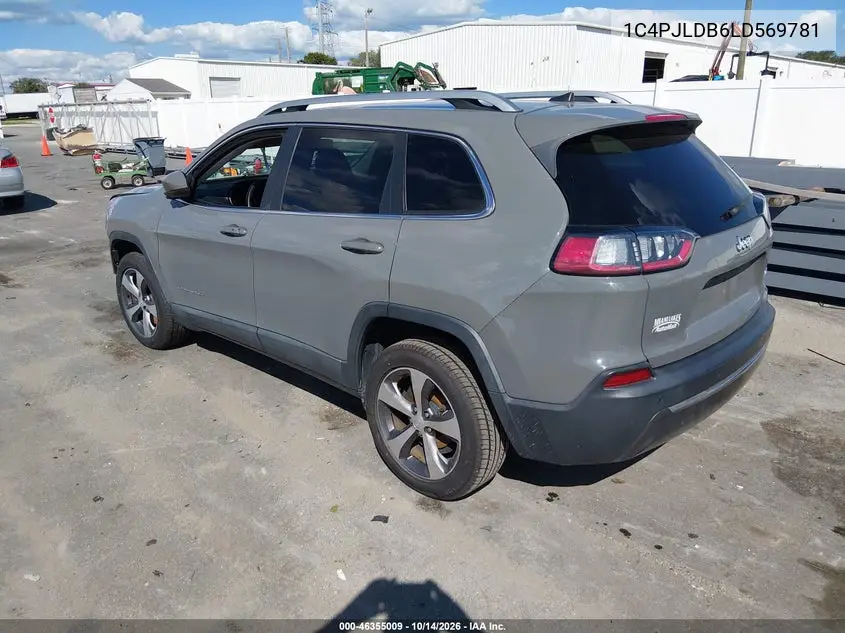 2020 JEEP CHEROKEE VIN 1C4PJLDB6LD569781 — фото 3