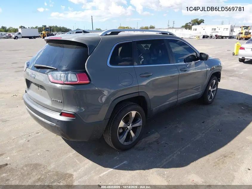 2020 JEEP CHEROKEE VIN 1C4PJLDB6LD569781 — фото 4