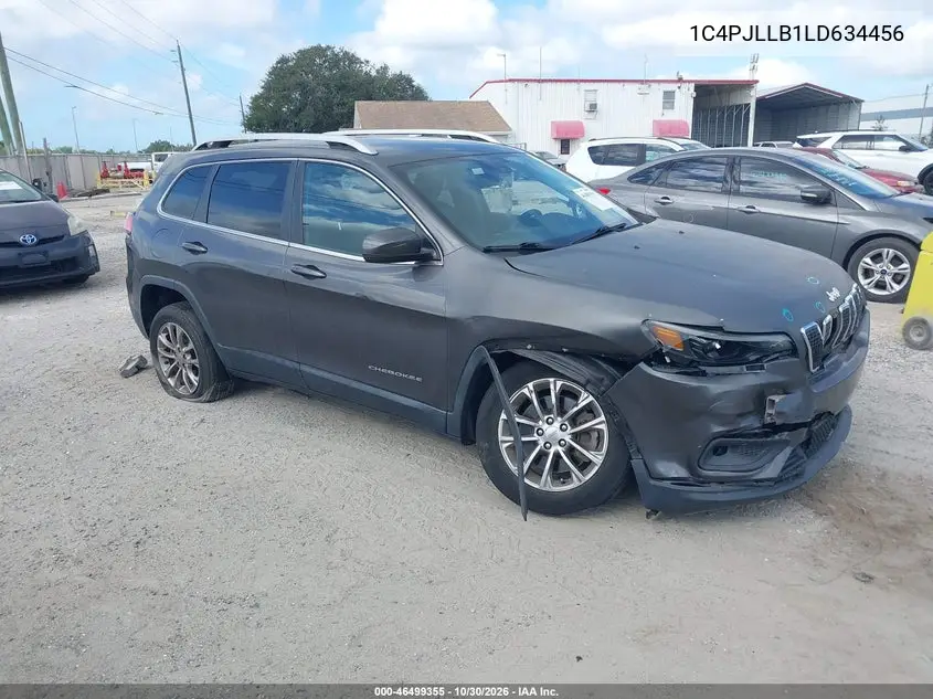JEEP CHEROKEE 2020, VIN 1C4PJLLB1LD634456