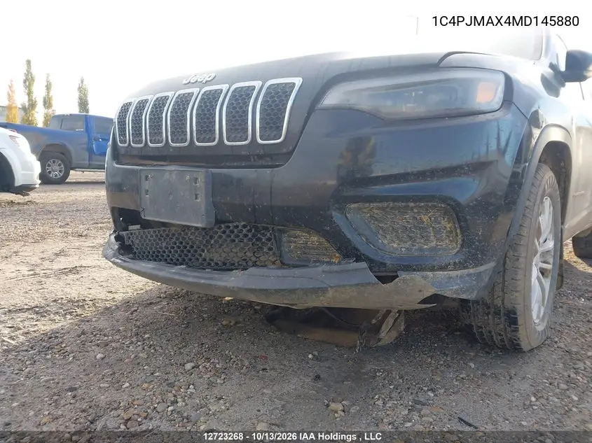 2021 JEEP CHEROKEE VIN 1C4PJMAX4MD145880 — фото 6