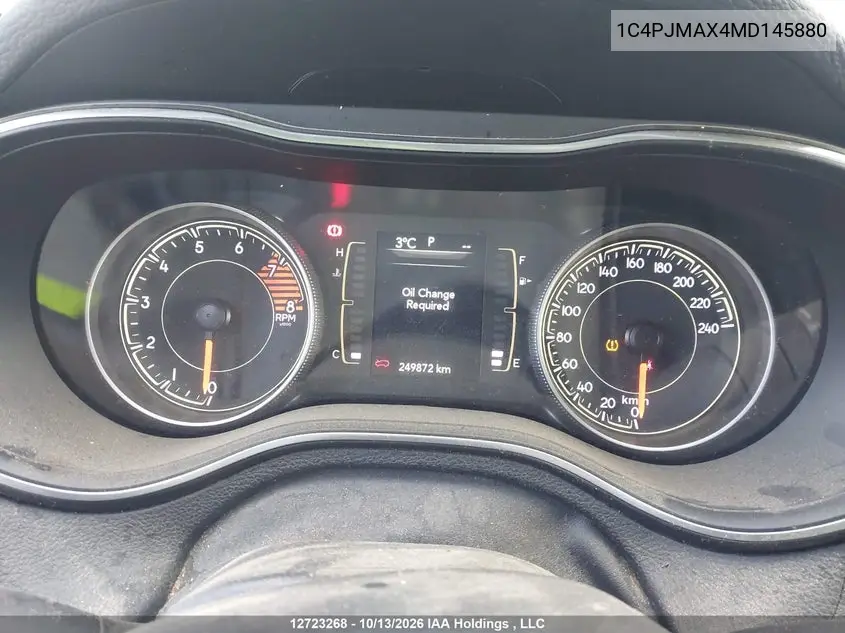 2021 JEEP CHEROKEE VIN 1C4PJMAX4MD145880 — фото 7