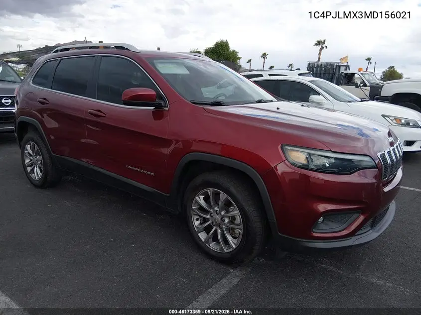 JEEP CHEROKEE 2021, VIN 1C4PJLMX3MD156021