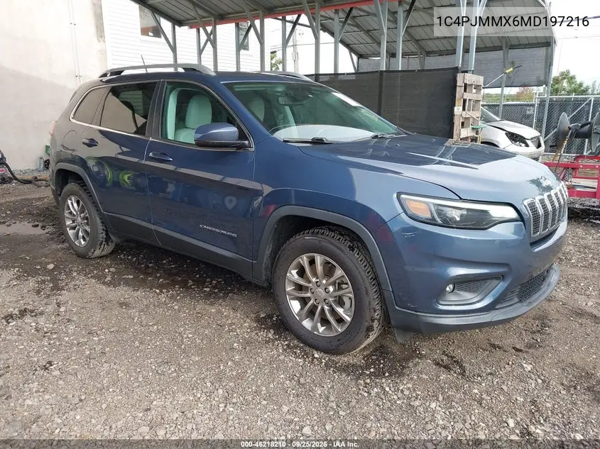 JEEP CHEROKEE 2021, VIN 1C4PJMMX6MD197216