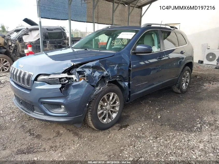 2021 JEEP CHEROKEE VIN 1C4PJMMX6MD197216 — фото 2