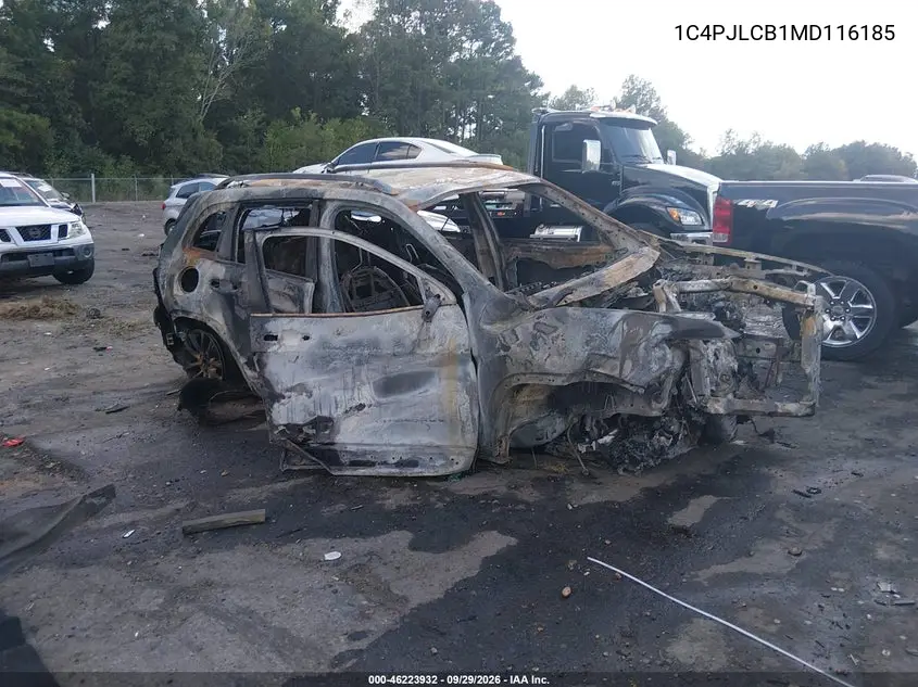JEEP CHEROKEE 2021, VIN 1C4PJLCB1MD116185