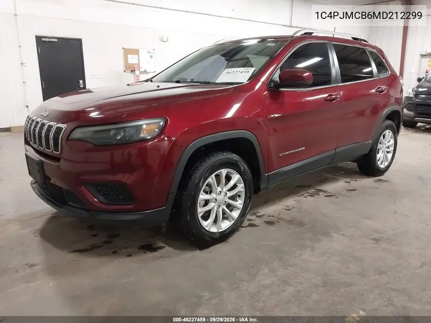 2021 JEEP CHEROKEE VIN 1C4PJMCB6MD212299 — фото 2