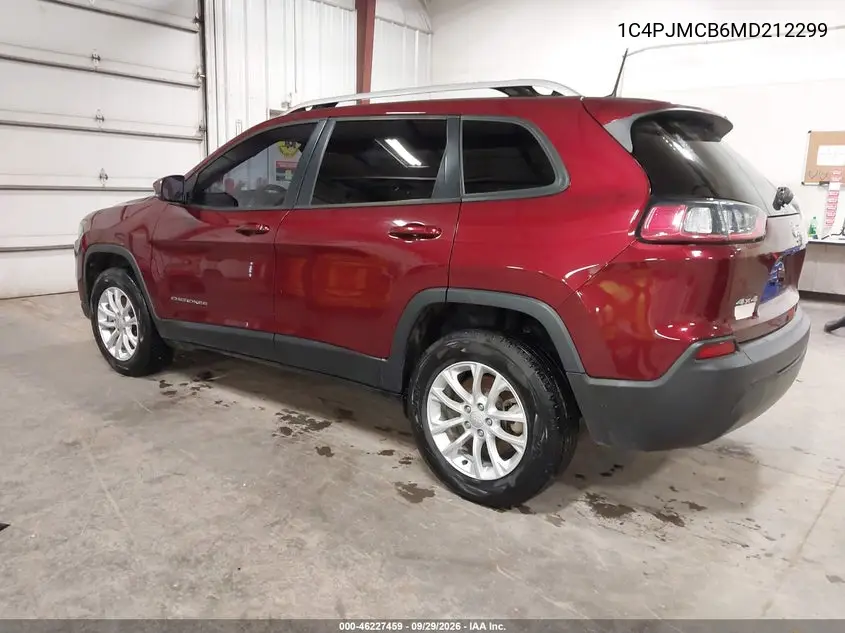 2021 JEEP CHEROKEE VIN 1C4PJMCB6MD212299 — фото 3