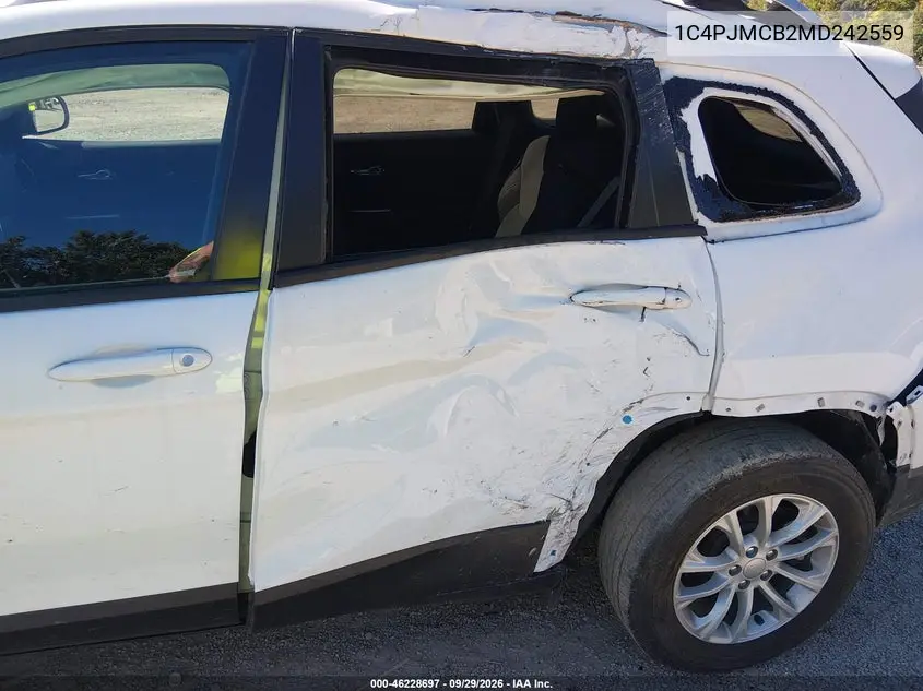 2021 JEEP CHEROKEE VIN 1C4PJMCB2MD242559 — фото 5