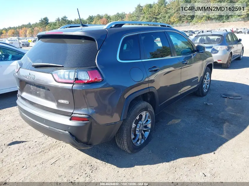 2021 JEEP CHEROKEE VIN 1C4PJMMN2MD162591 — фото 4