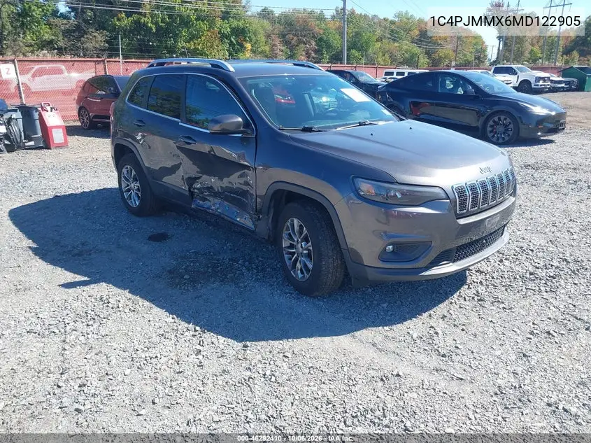 JEEP CHEROKEE 2021, VIN 1C4PJMMX6MD122905