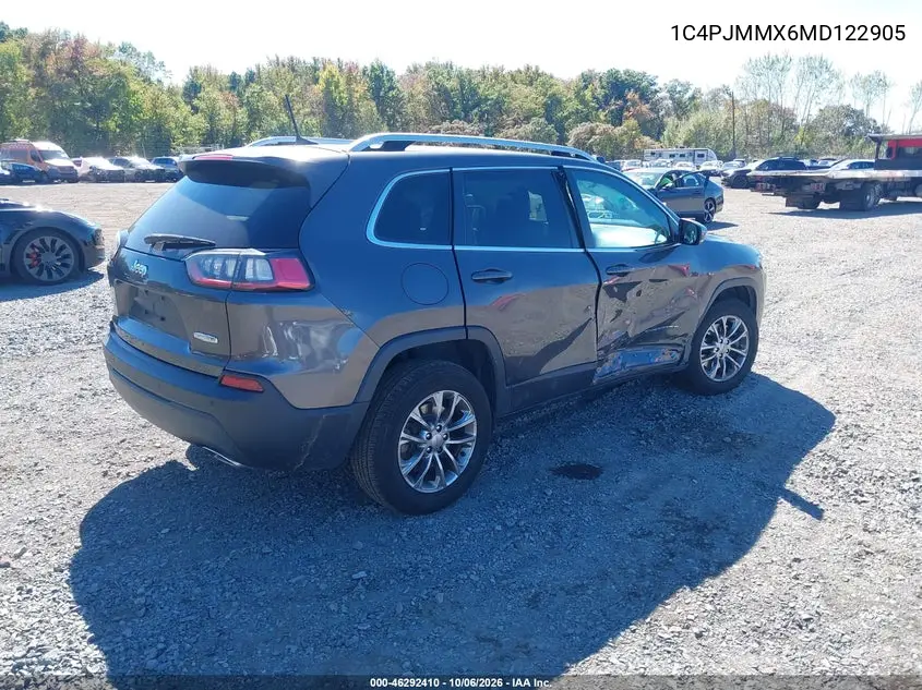 2021 JEEP CHEROKEE VIN 1C4PJMMX6MD122905 — фото 4
