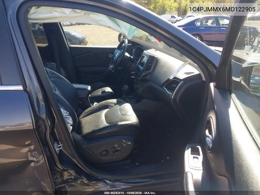 2021 JEEP CHEROKEE VIN 1C4PJMMX6MD122905 — фото 5