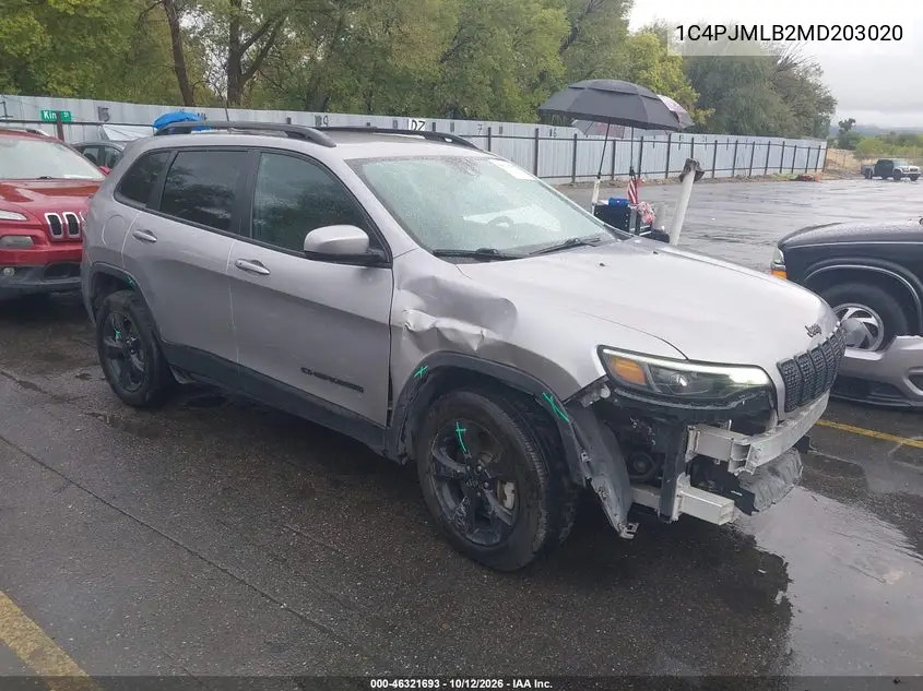 JEEP CHEROKEE 2021, VIN 1C4PJMLB2MD203020