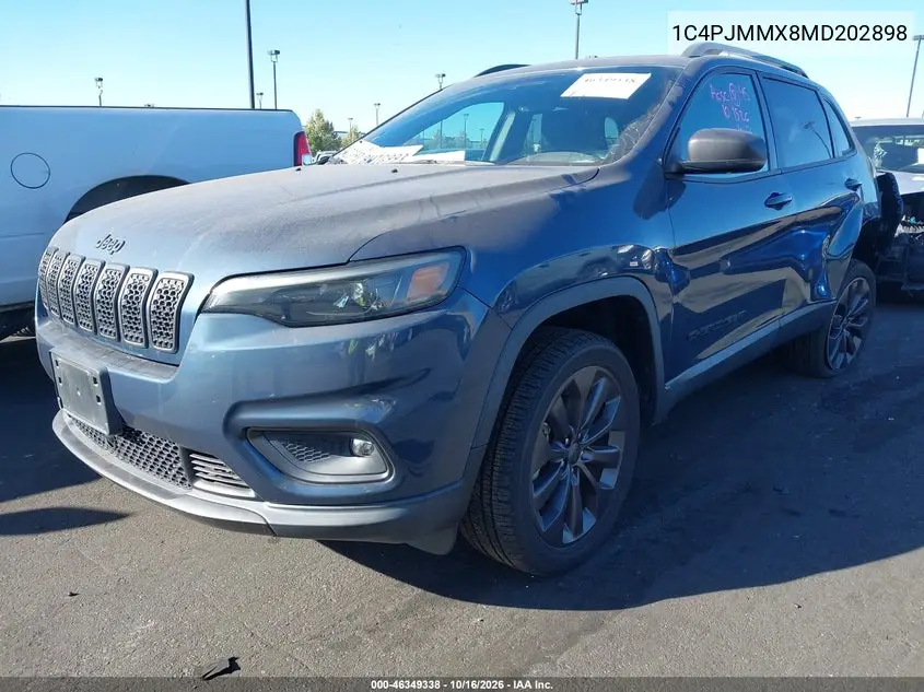 2021 JEEP CHEROKEE VIN 1C4PJMMX8MD202898 — фото 2