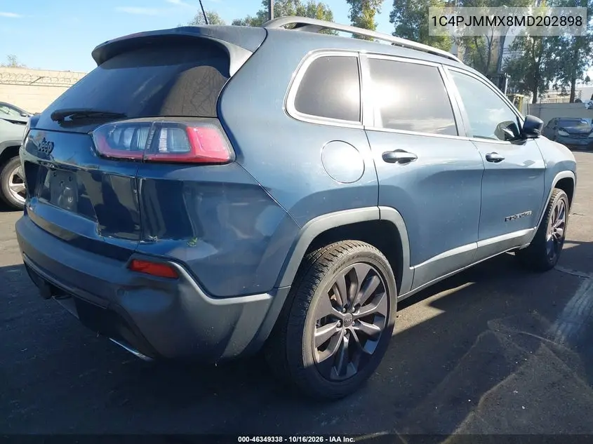 2021 JEEP CHEROKEE VIN 1C4PJMMX8MD202898 — фото 4