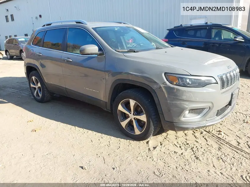 JEEP CHEROKEE 2021, VIN 1C4PJMDN2MD108983