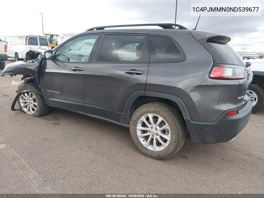 2022 JEEP CHEROKEE VIN 1C4PJMMN0ND539677 — фото 3