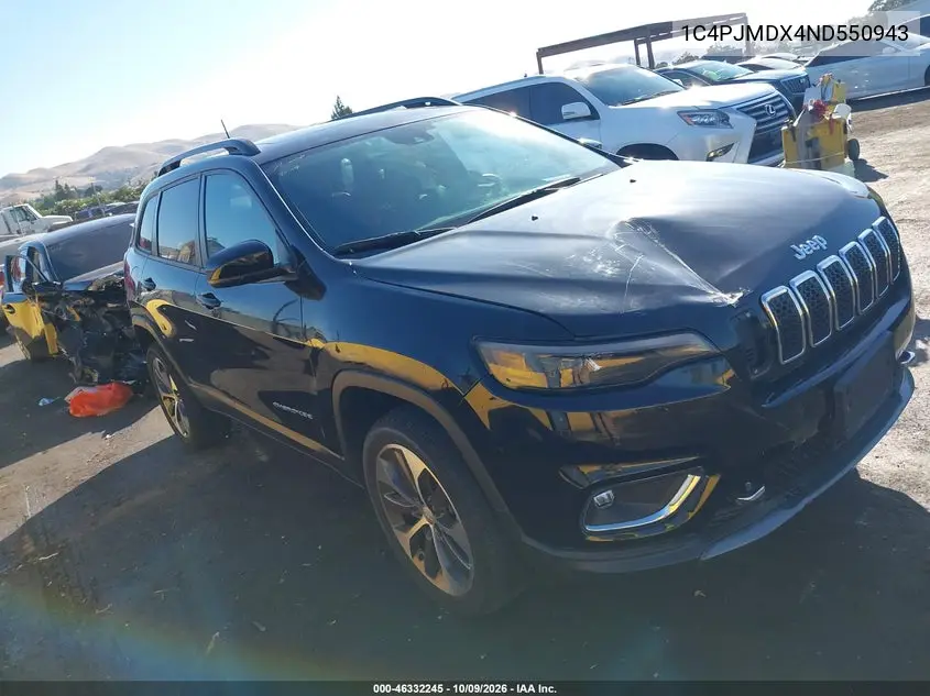 JEEP CHEROKEE 2022, VIN 1C4PJMDX4ND550943