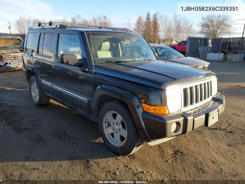JEEP COMMANDER 2006, VIN 1J8HG582X6C339351