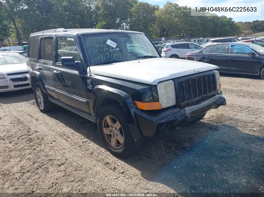 JEEP COMMANDER 2006, VIN 1J8HG48K66C225633