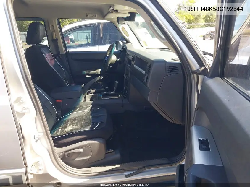 2008 JEEP COMMANDER VIN 1J8HH48K58C192544 — фото 5