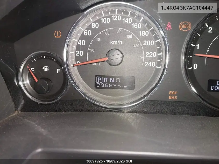 2010 JEEP COMMANDER VIN 1J4RG4GK7AC104447 — фото 12