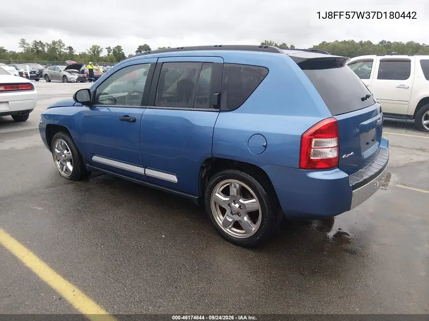 2007 JEEP COMPASS VIN 1J8FF57W37D180442 — фото 3