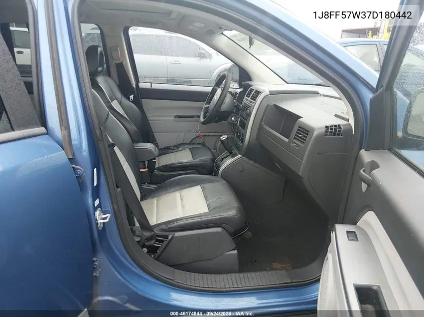 2007 JEEP COMPASS VIN 1J8FF57W37D180442 — фото 5