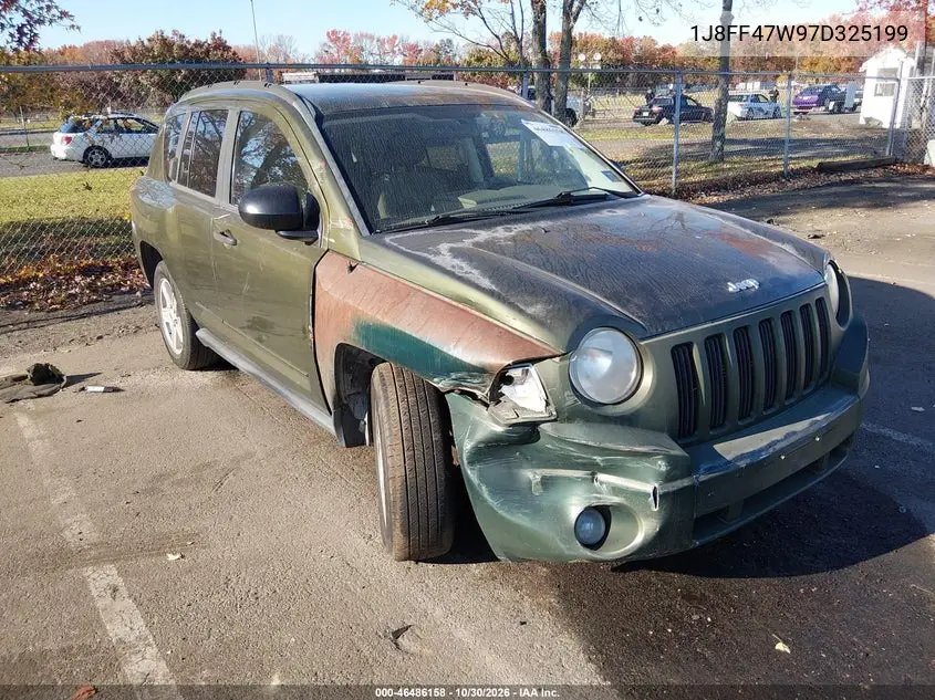 JEEP COMPASS 2007, VIN 1J8FF47W97D325199