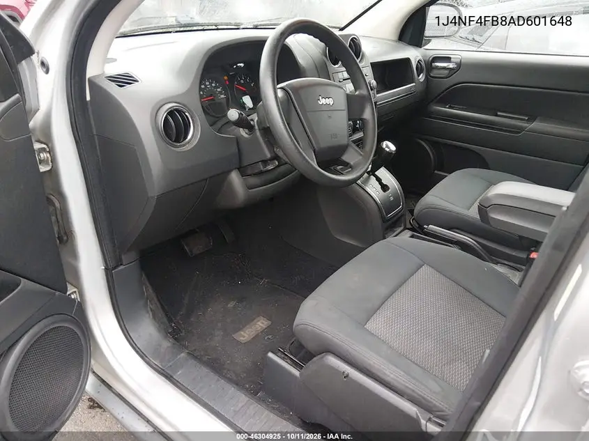 2010 JEEP COMPASS VIN 1J4NF4FB8AD601648 — фото 5