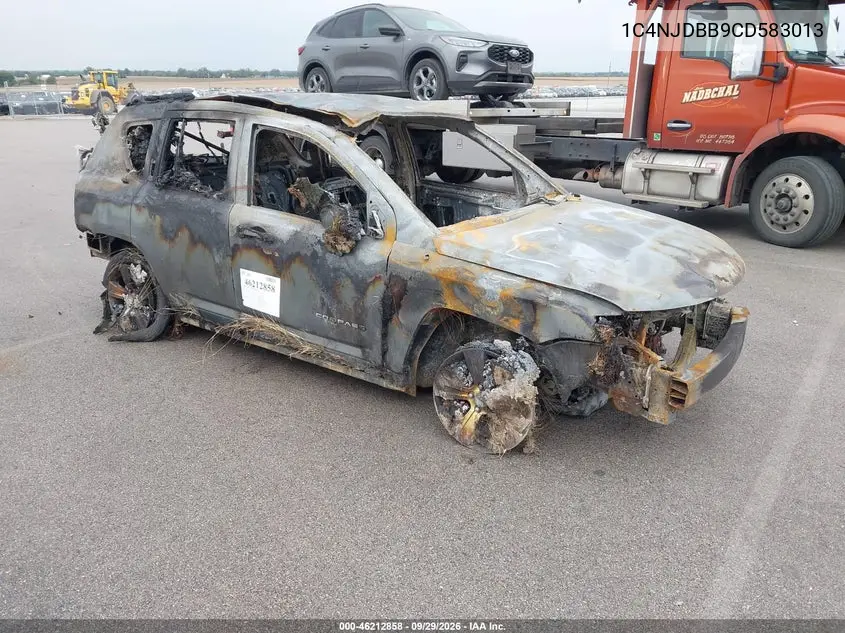 JEEP COMPASS 2012, VIN 1C4NJDBB9CD583013
