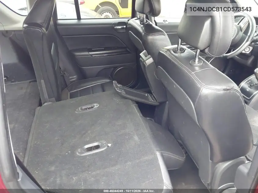 2012 JEEP COMPASS VIN 1C4NJDCB1CD573543 — фото 8