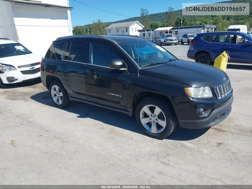 JEEP COMPASS 2013, VIN 1C4NJDEB6DD196657