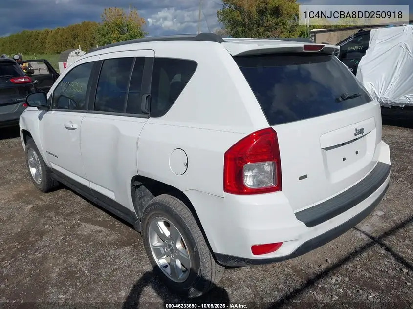 2013 JEEP COMPASS VIN 1C4NJCBA8DD250918 — фото 3