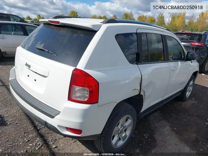 2013 JEEP COMPASS VIN 1C4NJCBA8DD250918 — фото 4
