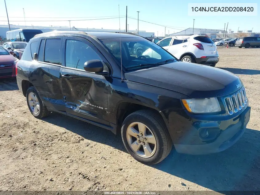 JEEP COMPASS 2013, VIN 1C4NJCEA2DD208420