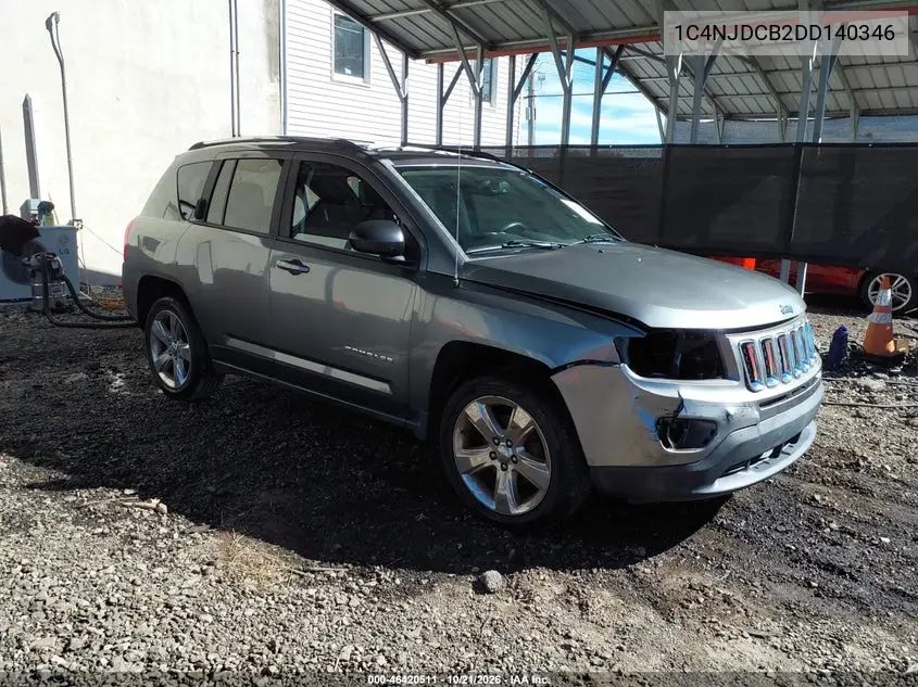 JEEP COMPASS 2013, VIN 1C4NJDCB2DD140346