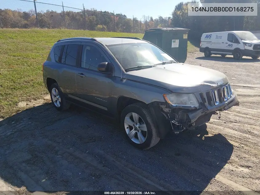 JEEP COMPASS 2013, VIN 1C4NJDBB0DD168275