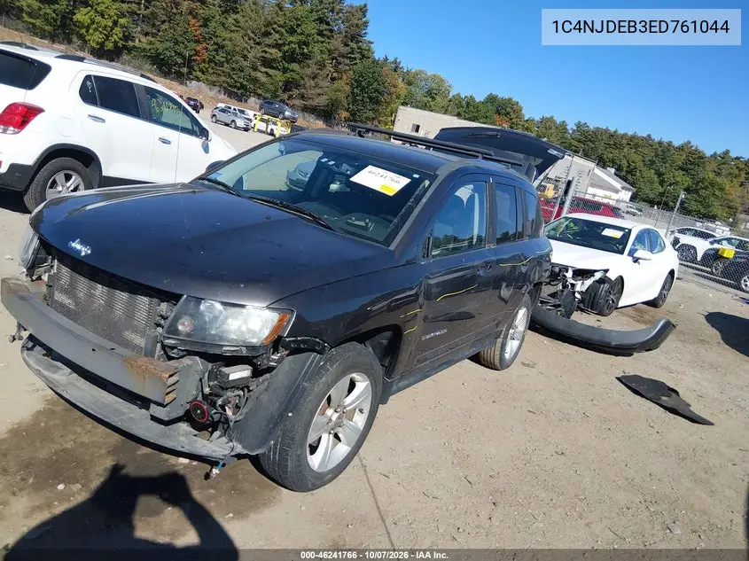 2014 JEEP COMPASS VIN 1C4NJDEB3ED761044 — фото 2