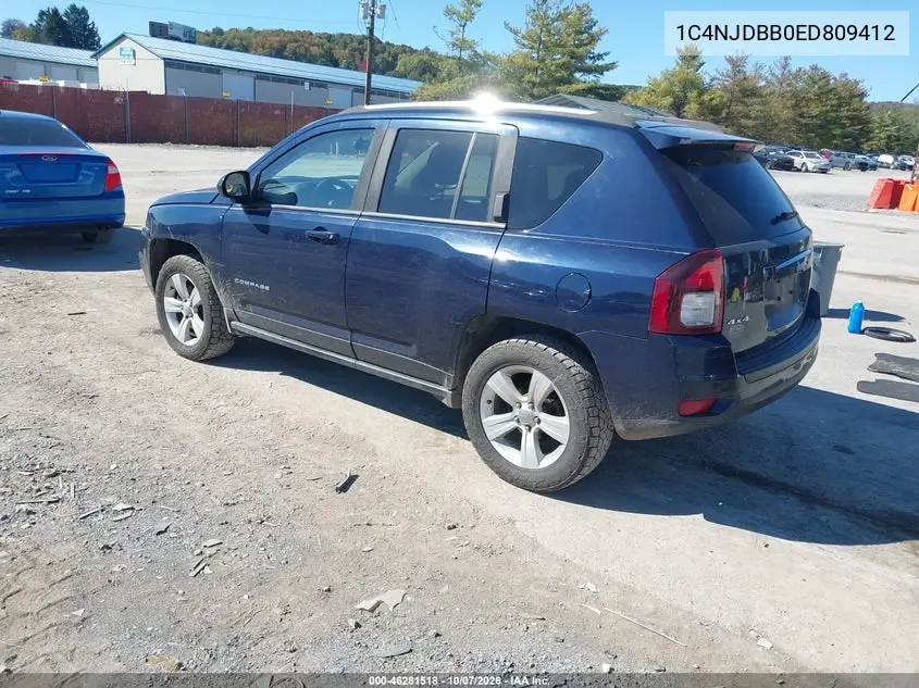 2014 JEEP COMPASS VIN 1C4NJDBB0ED809412 — фото 3