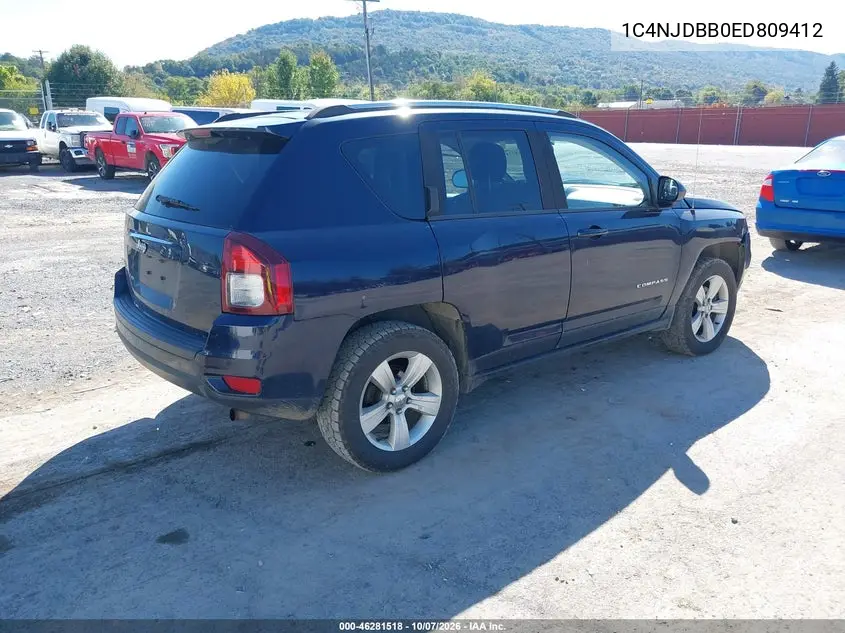 2014 JEEP COMPASS VIN 1C4NJDBB0ED809412 — фото 4