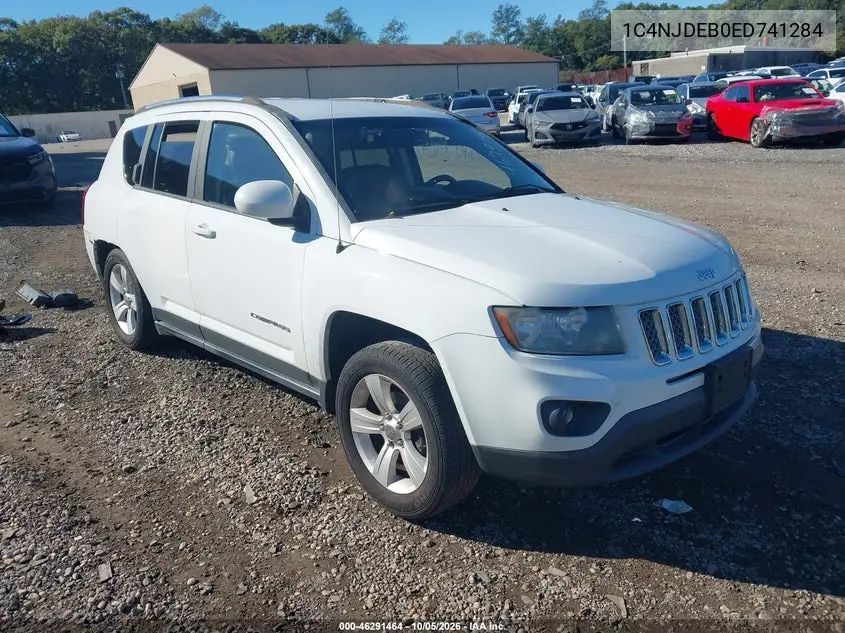 JEEP COMPASS 2014, VIN 1C4NJDEB0ED741284