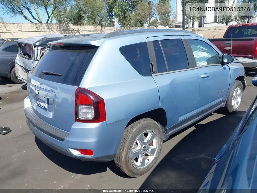 2014 JEEP COMPASS VIN 1C4NJCBA9ED515346 — фото 4