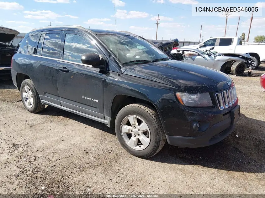 JEEP COMPASS 2014, VIN 1C4NJCBA6ED546005