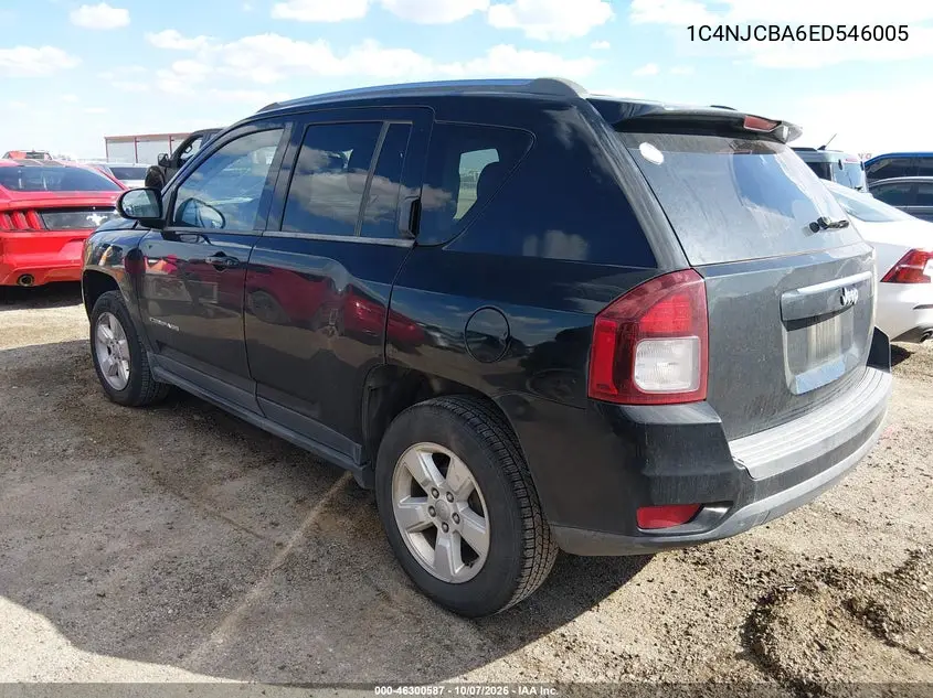 2014 JEEP COMPASS VIN 1C4NJCBA6ED546005 — фото 3